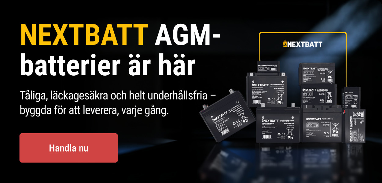 NEXTBATT AGM Batterier