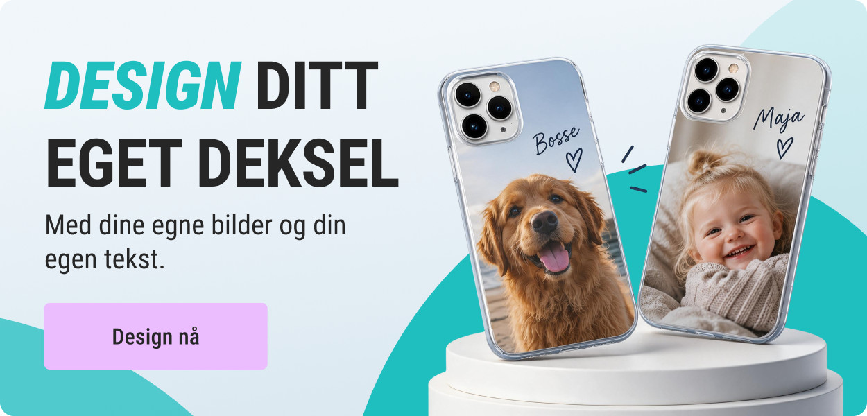 Design ditt eget mobildeksel eller etui