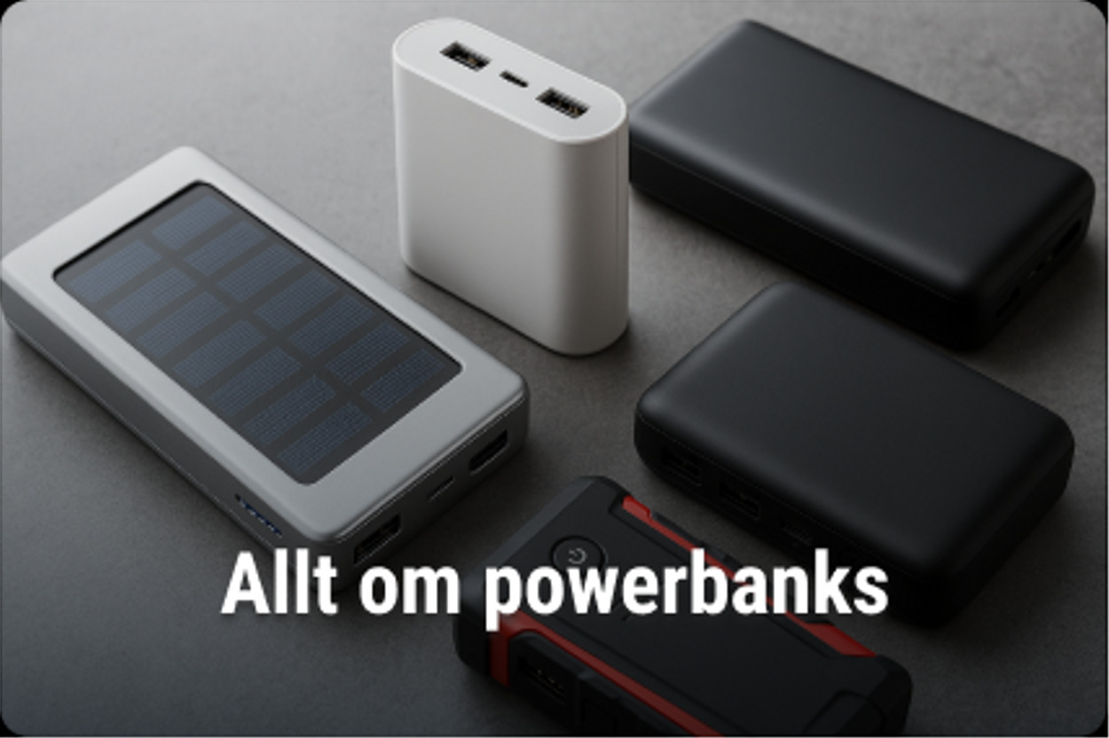 Allt om powerbanks