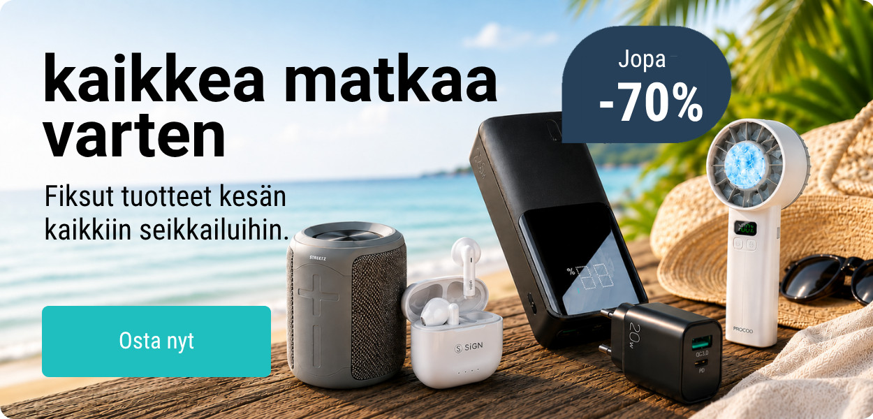 kaikkea matkaa varten