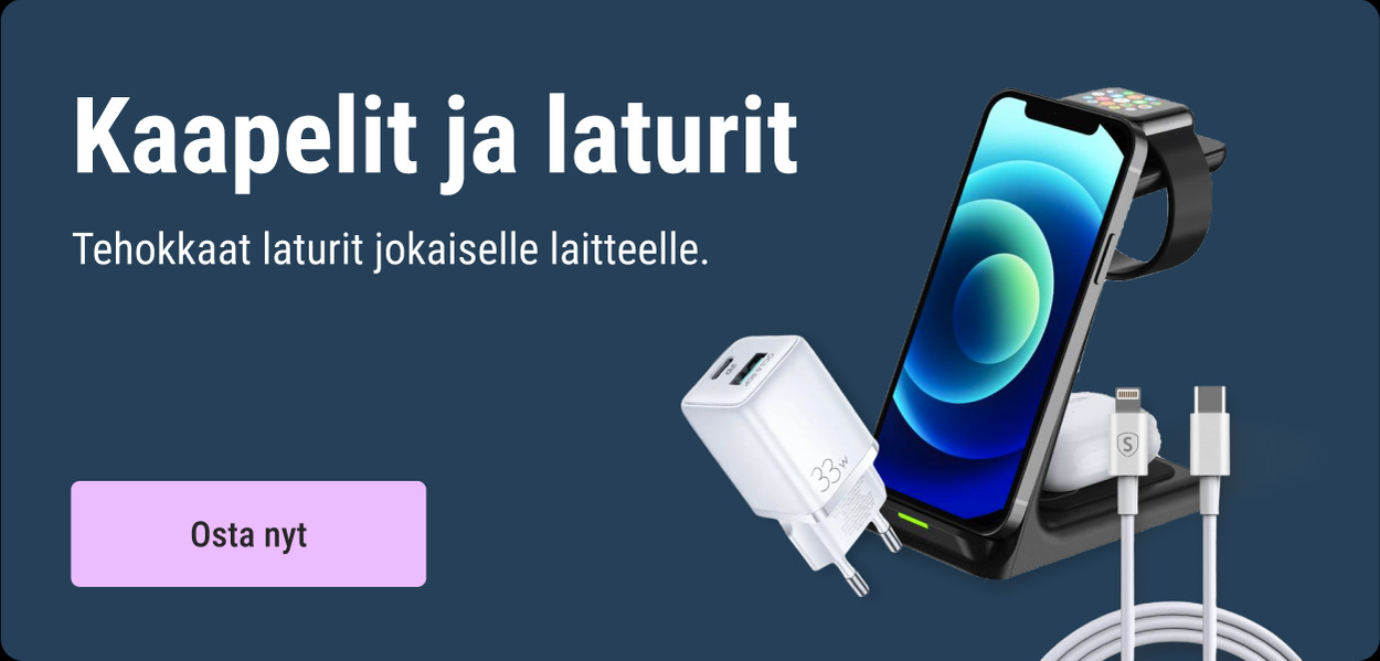 Kaapelit ja laturit
