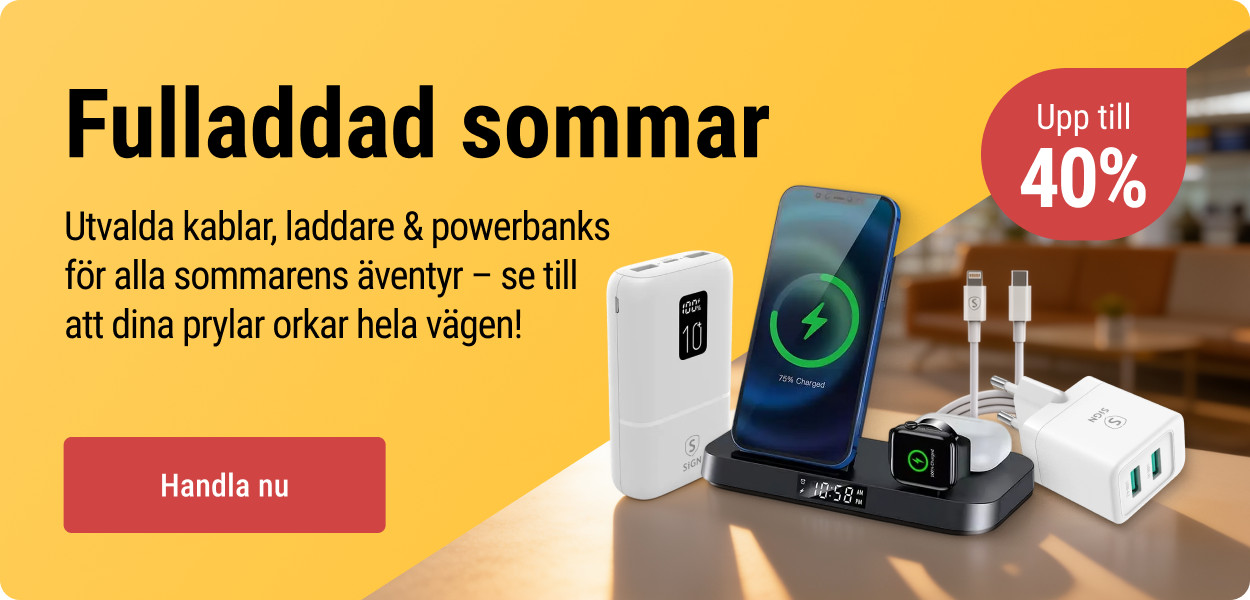 Fulladdad sommar – upp till 40% rabatt