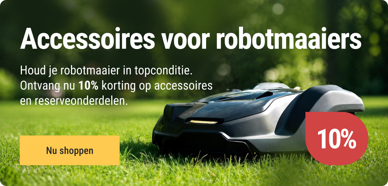 Accessoires robotmaaier 10%