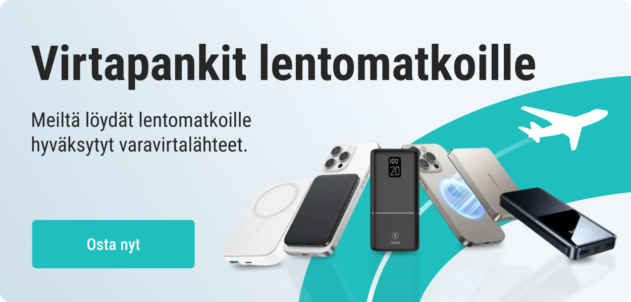 Virtapankit lentomatkoille