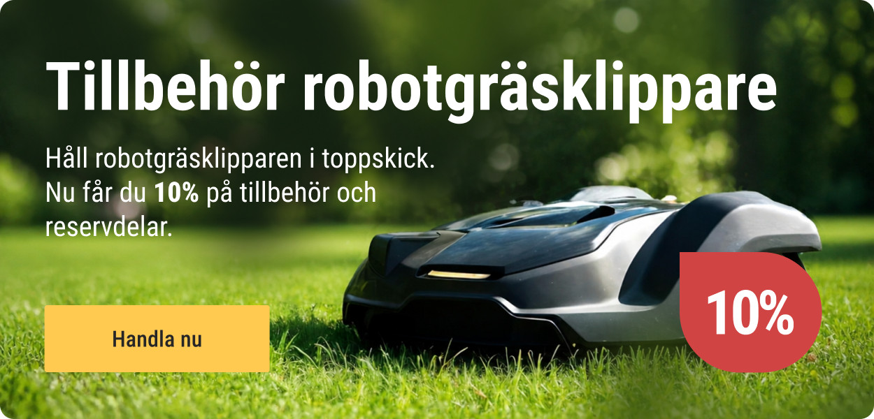 Tillbehör robotgräsklippare 10%