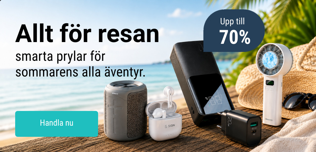 Allt för resan upp till 70%