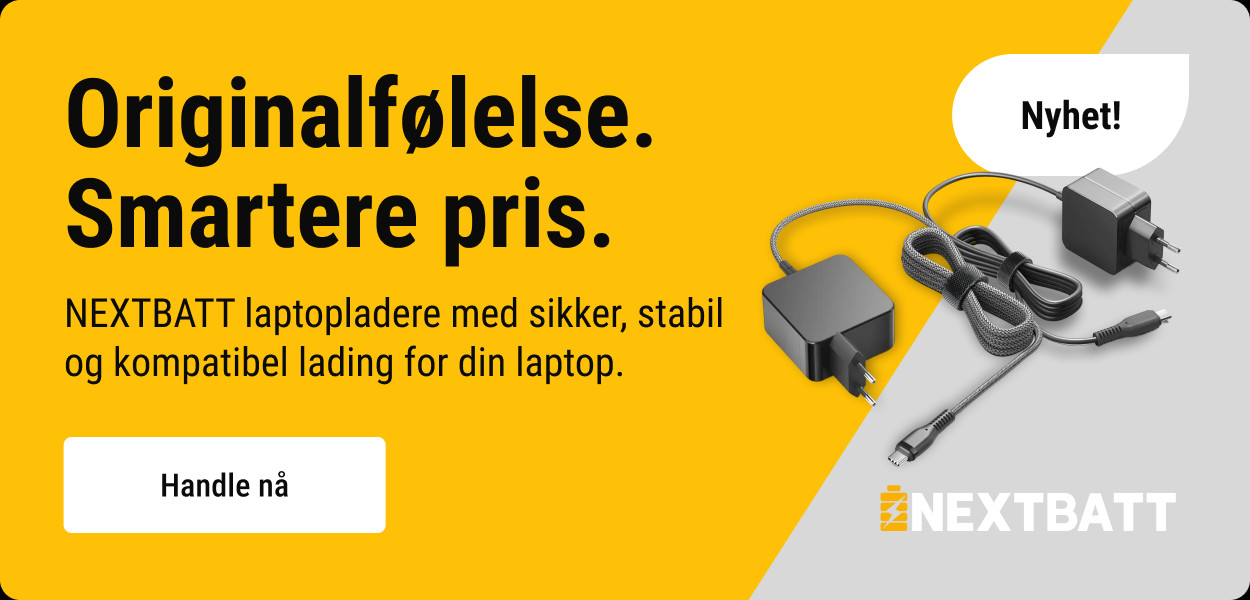 NEXBATT laptopladere
