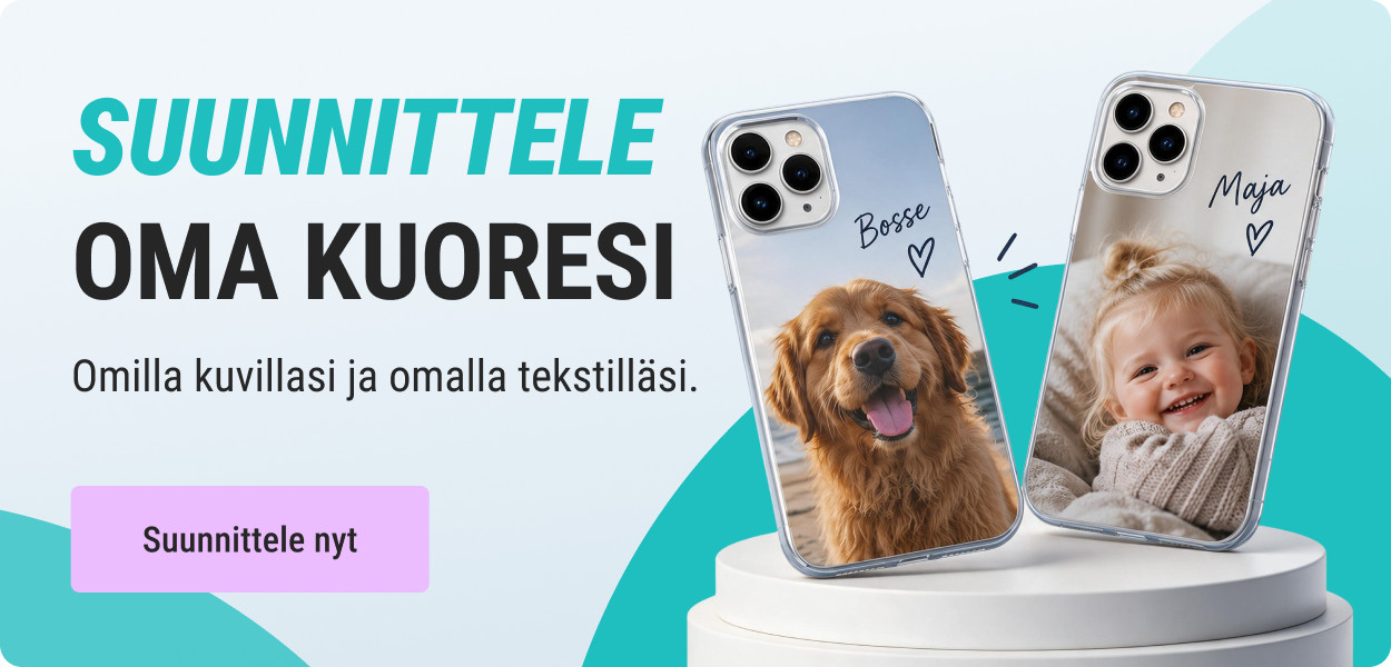 Suunnittele oma kännykkäkuoresi tai -kotelosi