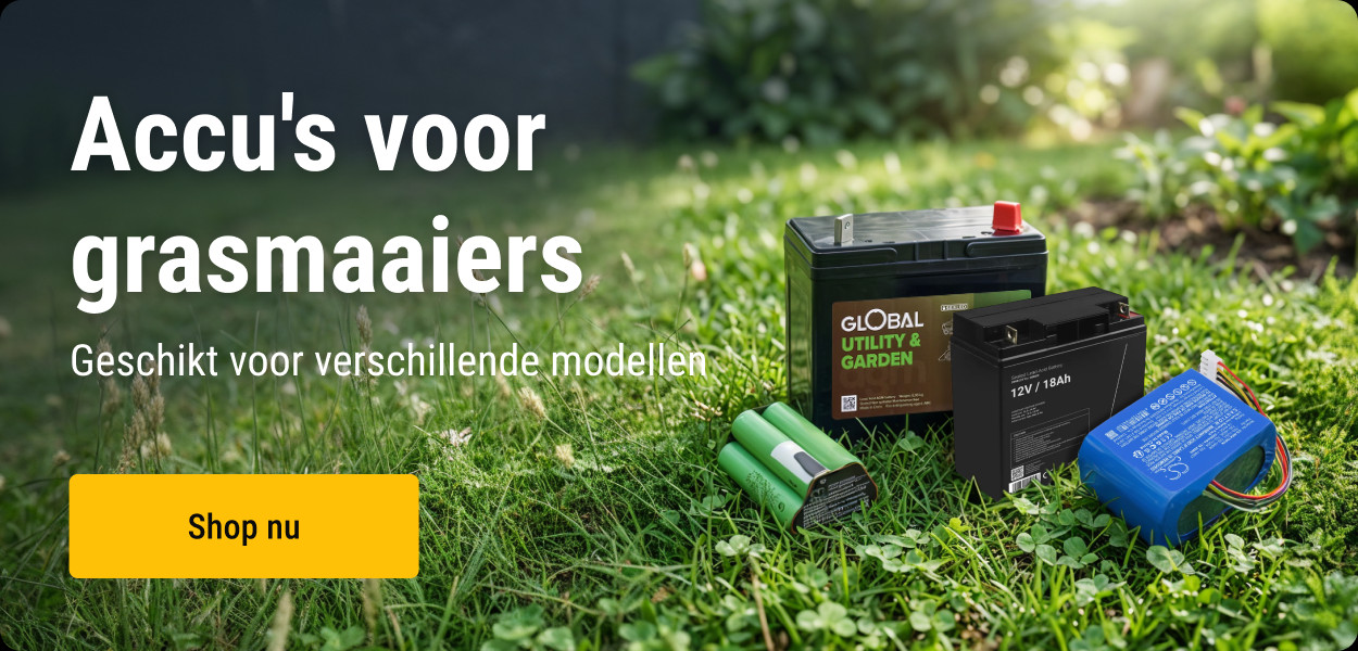 Grasmaaierbatterijen