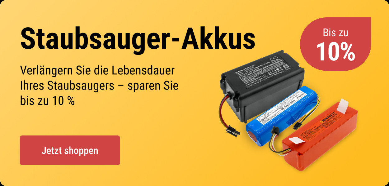 Staubsauger Akkus