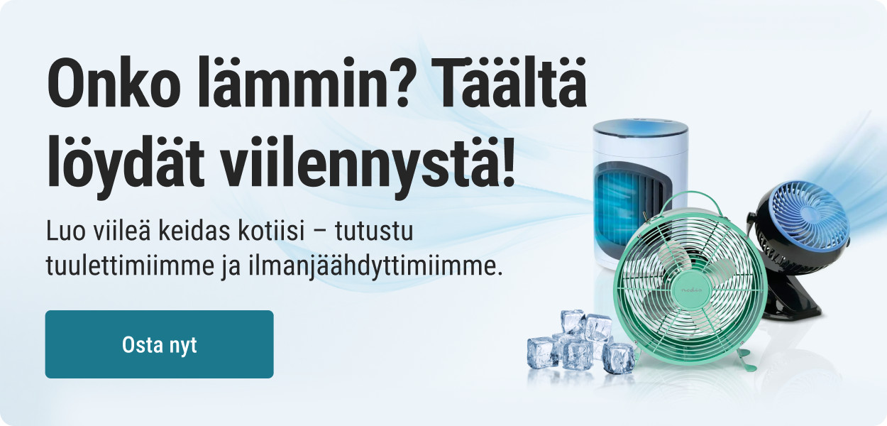 Onko lämmin? Täältä löydät vilennystä