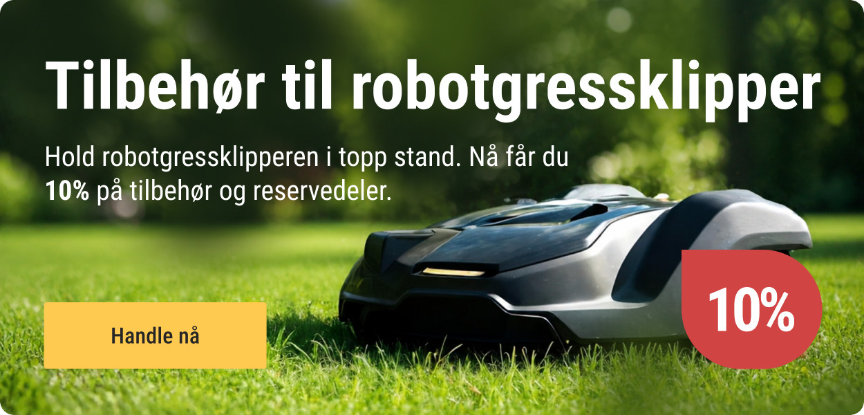 Tilbehør til Robotgressklippere 10%