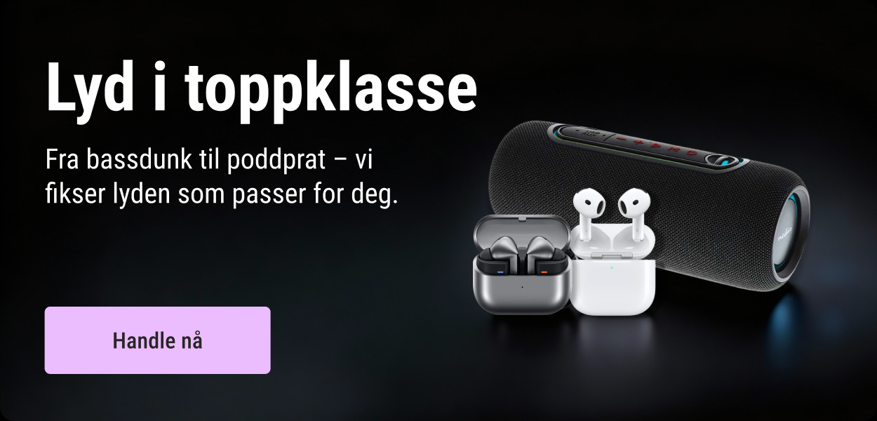 Hodetelefoner og hoyttalere