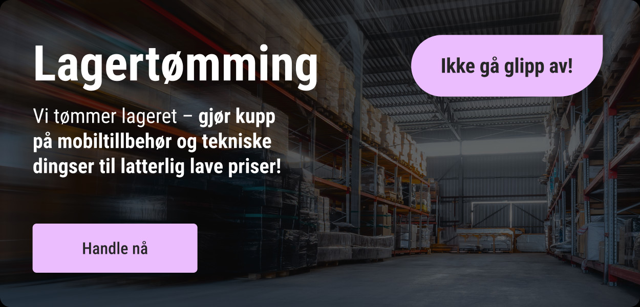 Lagertømming hos oss på Teknikkdeler.no