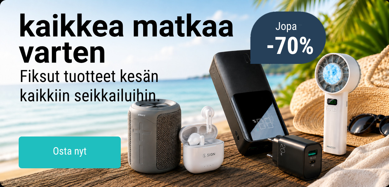 kaikkea matkaa varten