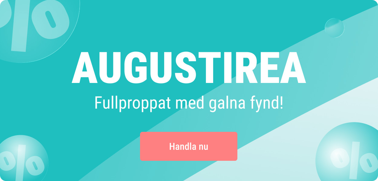 Augustirea – upp till 70 %