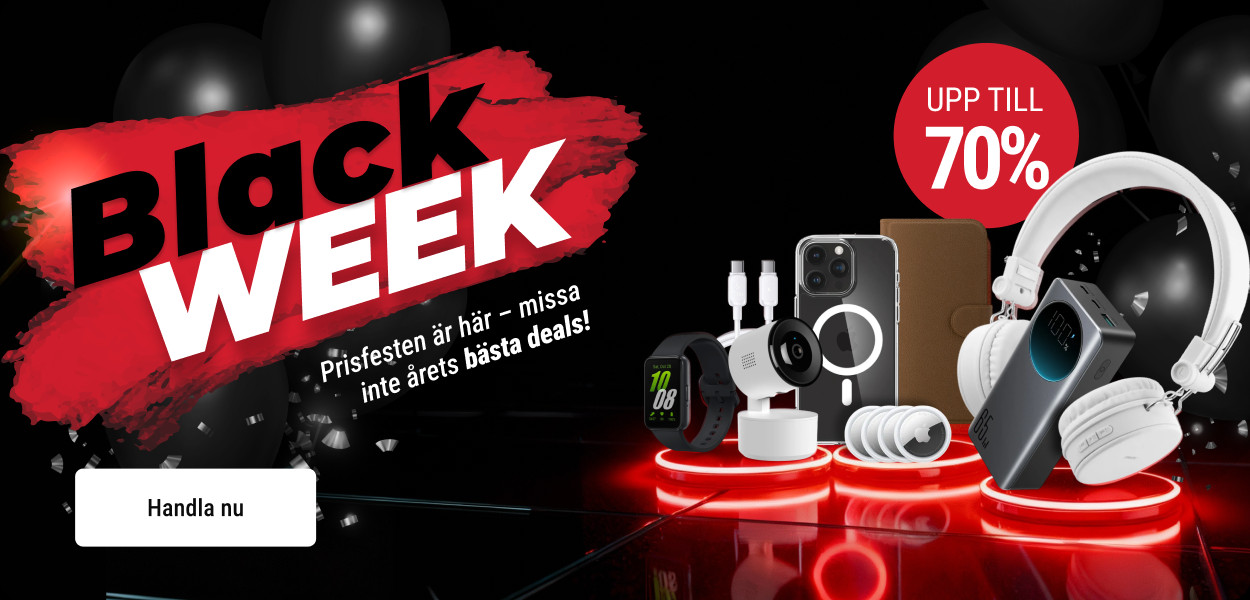 Black Week 2025 - upp till 70% rabatt