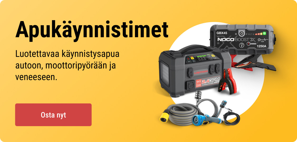 Käynnistysapu ja käynnistystuki