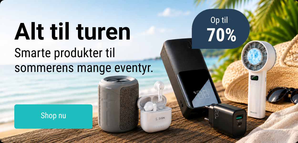 Alt til turen op til 70%