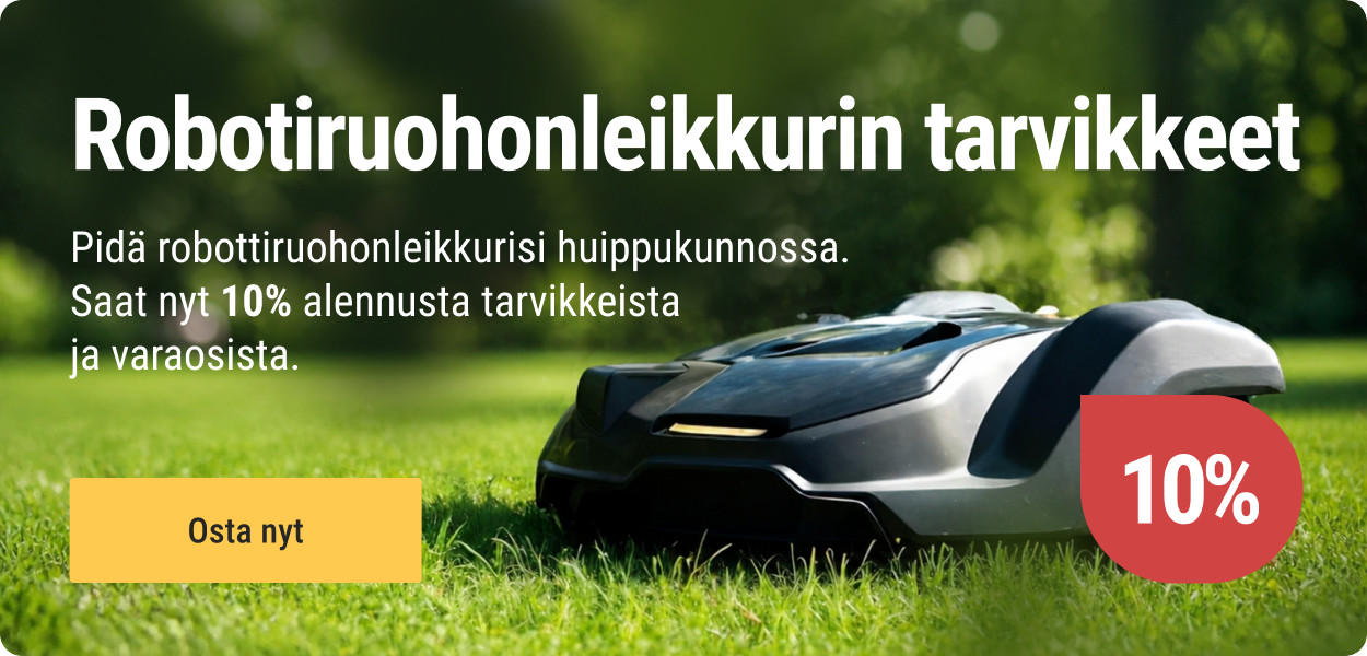 Robottiruohonleikkurin tarvikkeet 10%