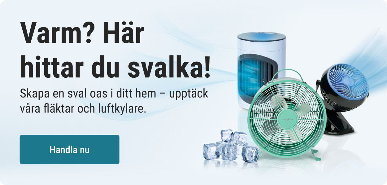 Upptäck våra fläktar och luftkylare