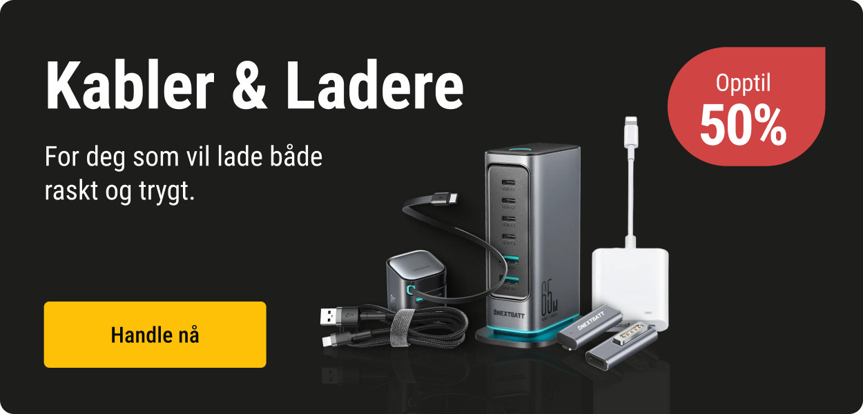 Kabler och ladere