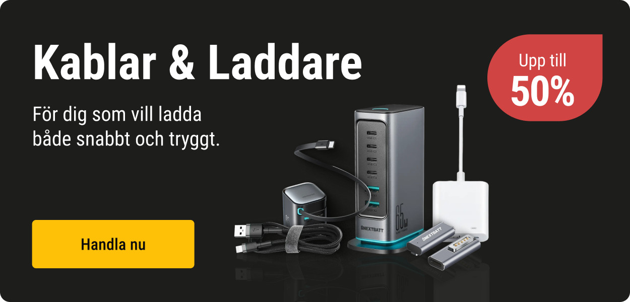 Kablar och laddare