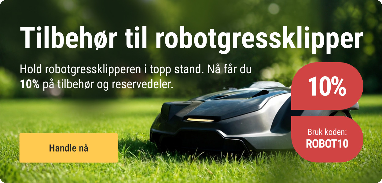 Tilbehør til Robotgressklippere 10%