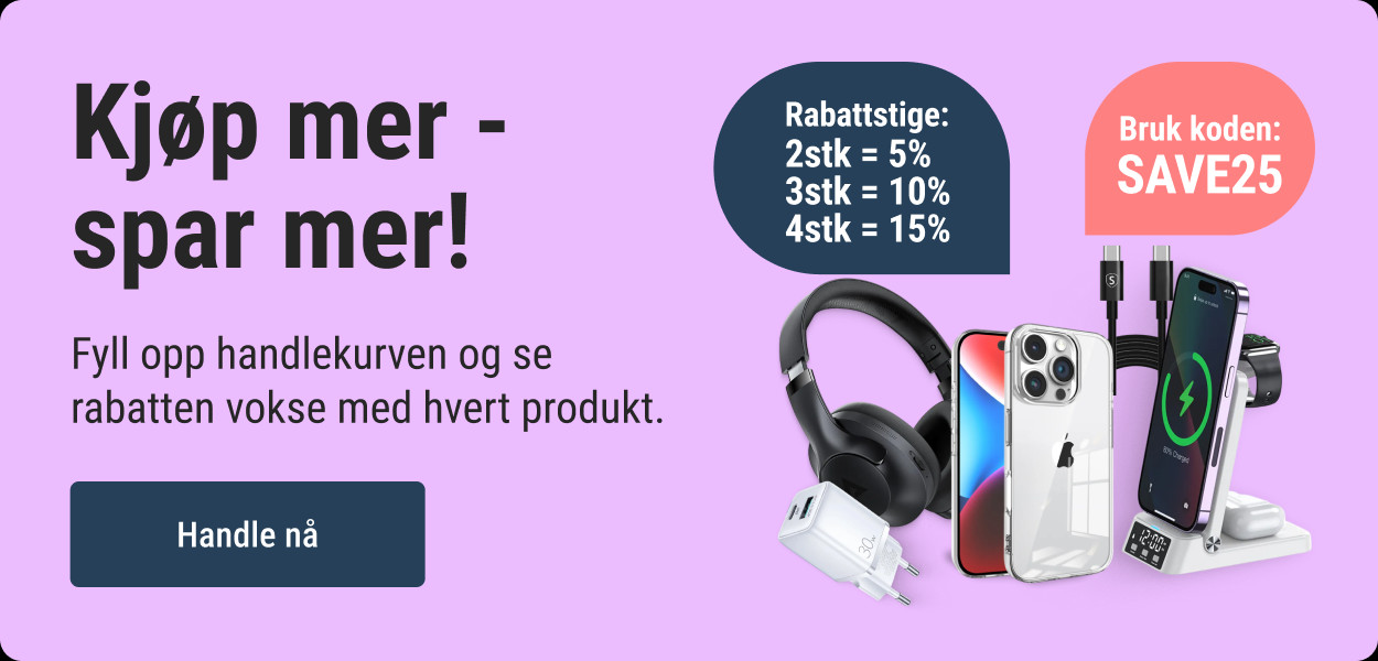 Kjøp mer, spar mer!