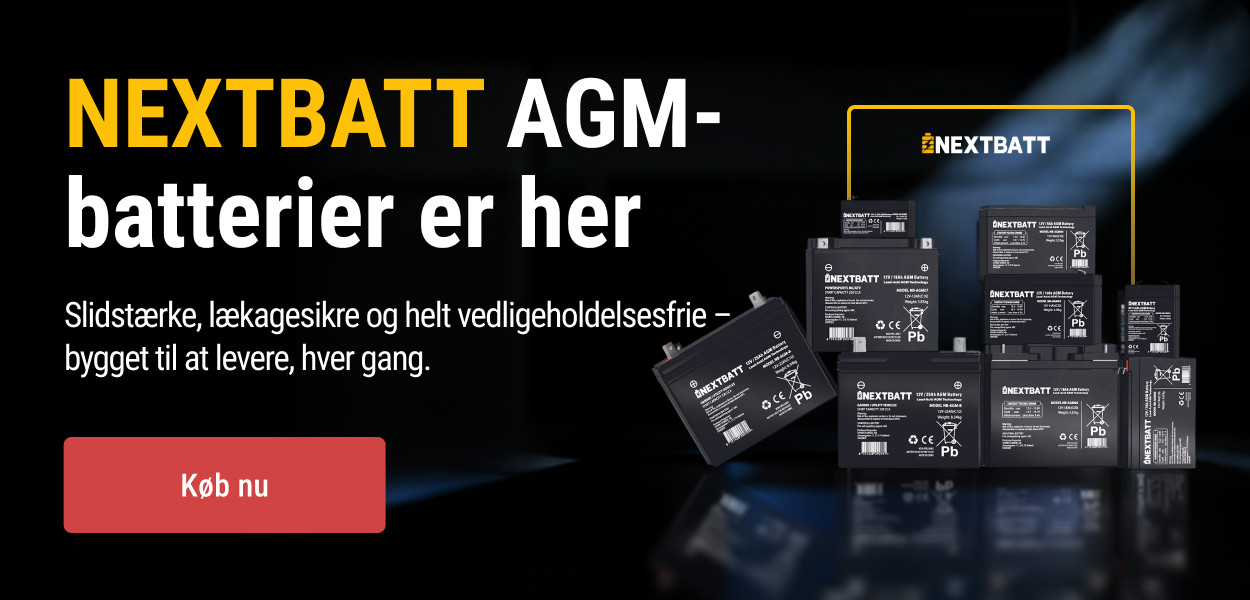 NEXTBATT AGM Batterier