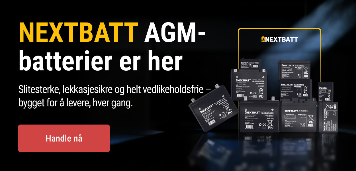 NEXTBATT AGM Batterier