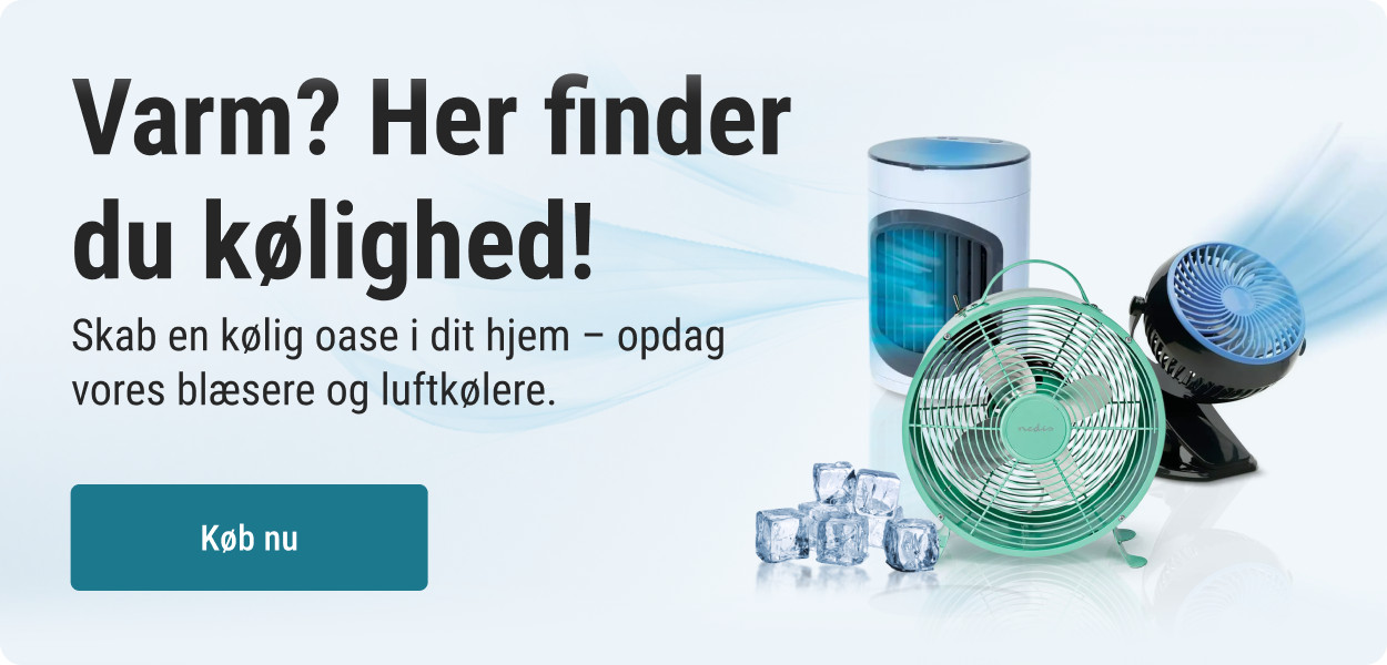 Køl af i sommervarmen med en luftkøler!