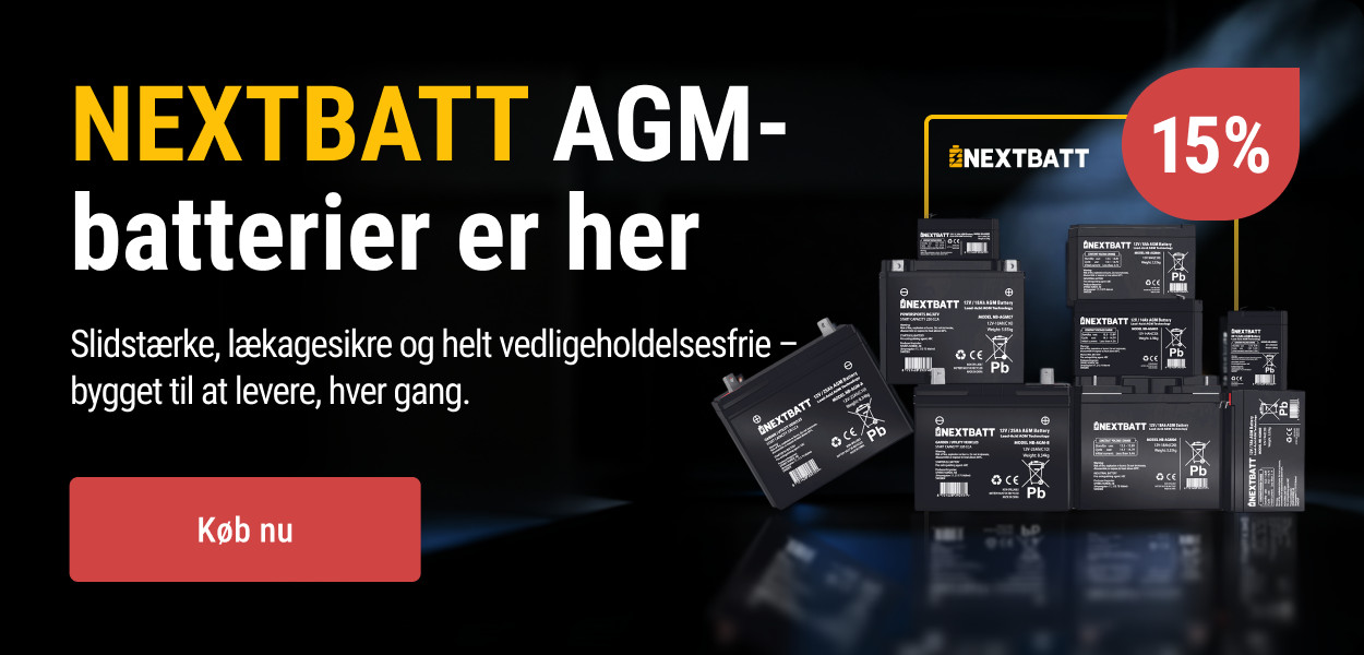 NEXTBATT AGM Batterier