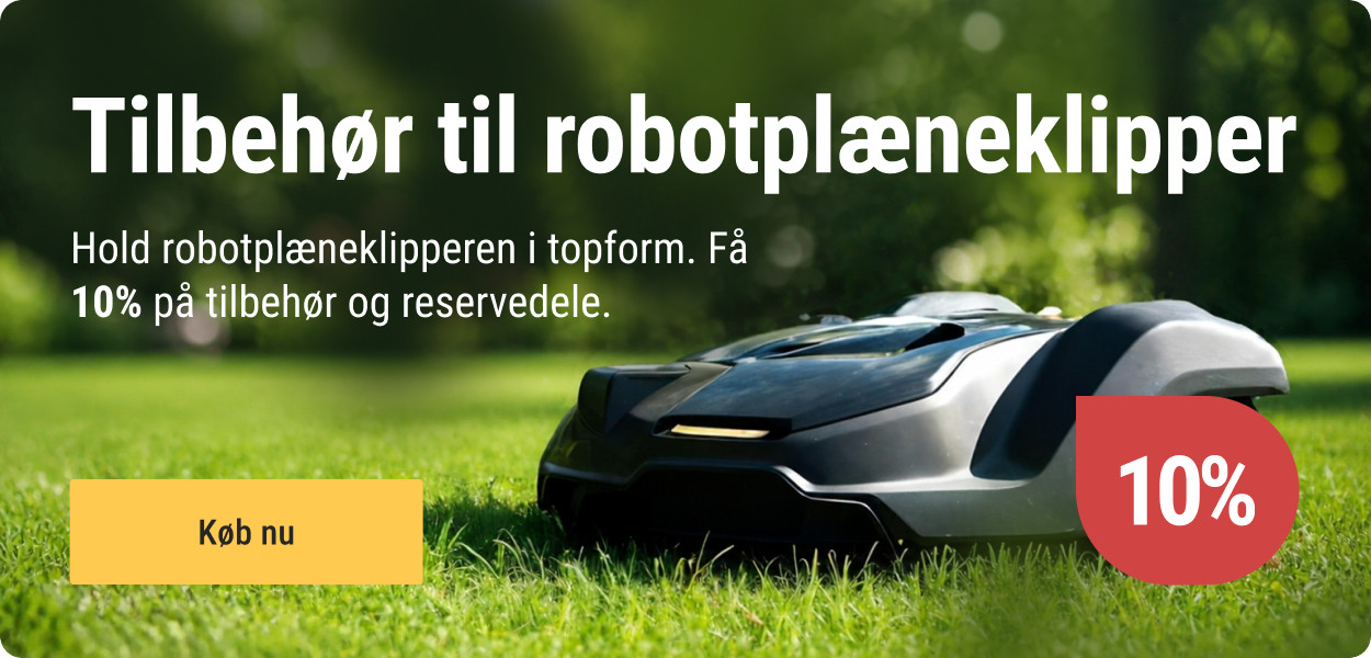 Tilbehør Robotplæneklipper 10%