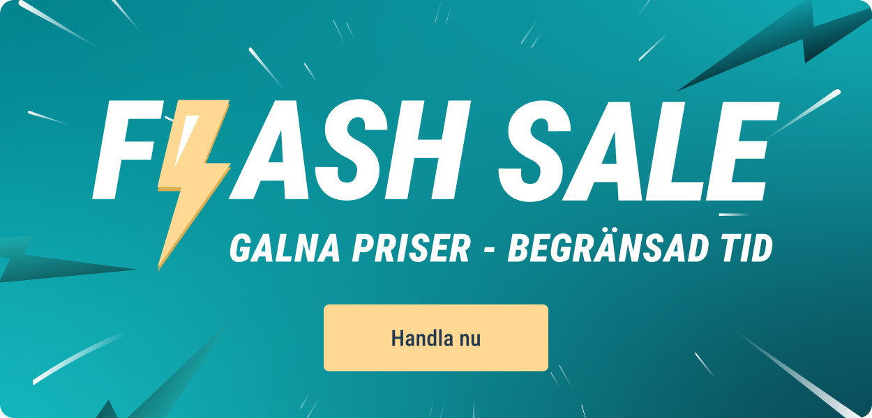Flash Sale till galna priser