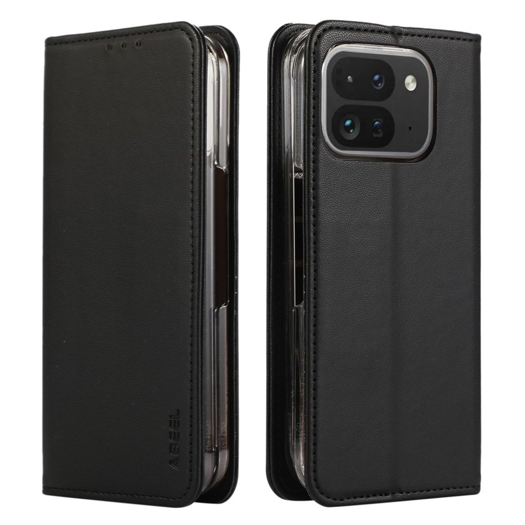 ABEEL Google Pixel 11 Pro Fold Plånboksfodral med stativ - Svart