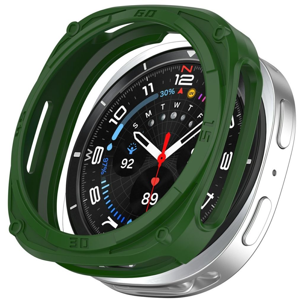 Samsung Galaxy Watch9 44mm Støtsikkert deksel - Grønn
