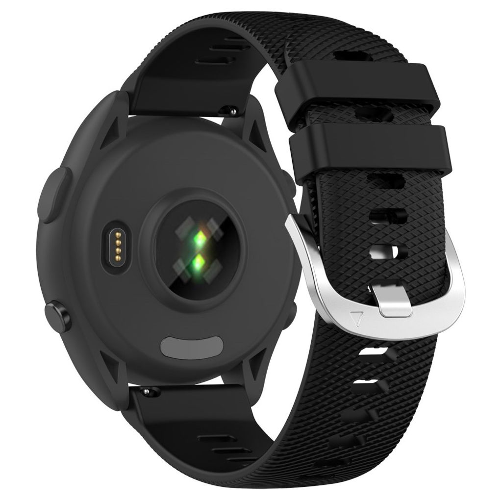 Garmin Forerunner 265 klokkerem i silikon - svart
