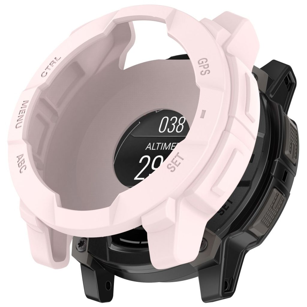Garmin Instinct 3 AMOLED 50mm etc. Case in Silicone - Pink