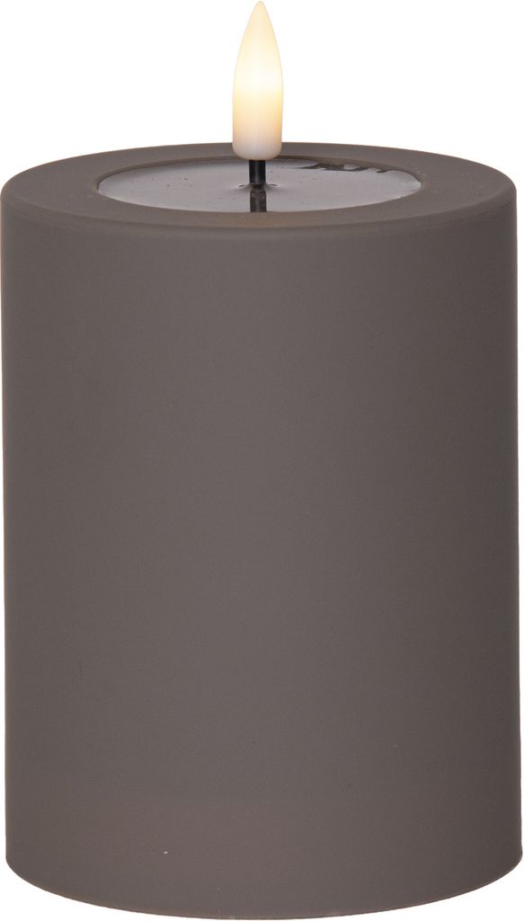LED BLOCKLJUS FLAMME SOFT MULLVAD / 12,5 CM / TIMER / INOMHUS/UTOMHUS