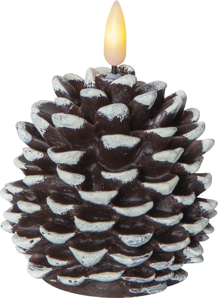 LED-lys Flamme Cone 10,5 cm med timer