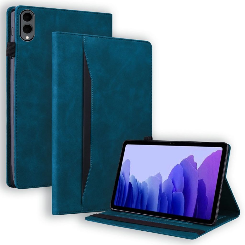 Samsung Galaxy Tab S12 Plus Folio flip cover med kortlommer - Blå
