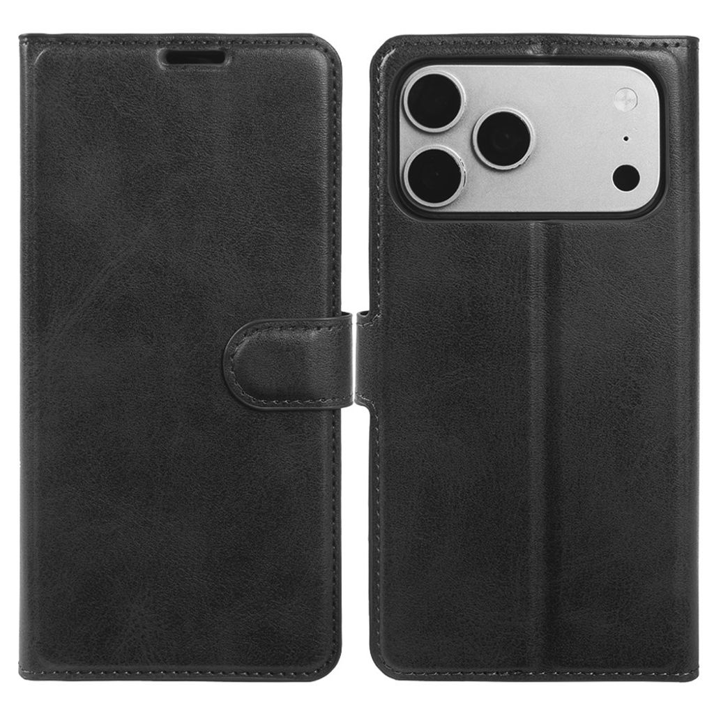 iPhone 18 Pro Max/17 Pro Max Lompakkokotelo jalustalla - Musta