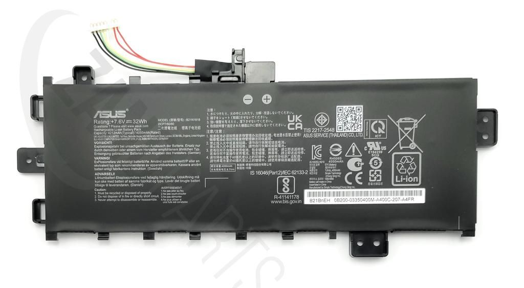 Asus X712C BATTERY (BYD PRIS/B21N1818)