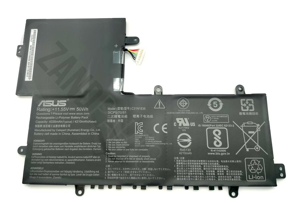 Asus C204 BATTERY (COS POLY/C31N1836)