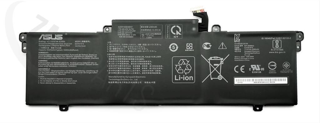 Asus UX435EAL BATTERY (COS POLY/C31N1914)