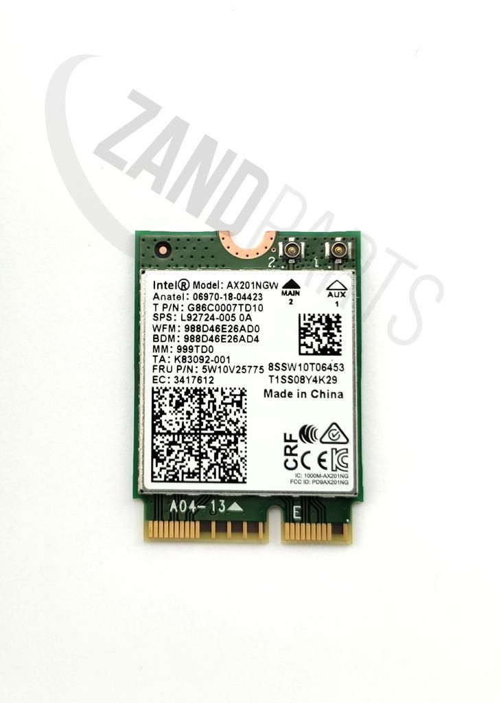 Asus WIFI6 AX+BT5.0(2*2)M.2 2230 G+ INTEL/AX201.NGWG.NVW 999TD0
