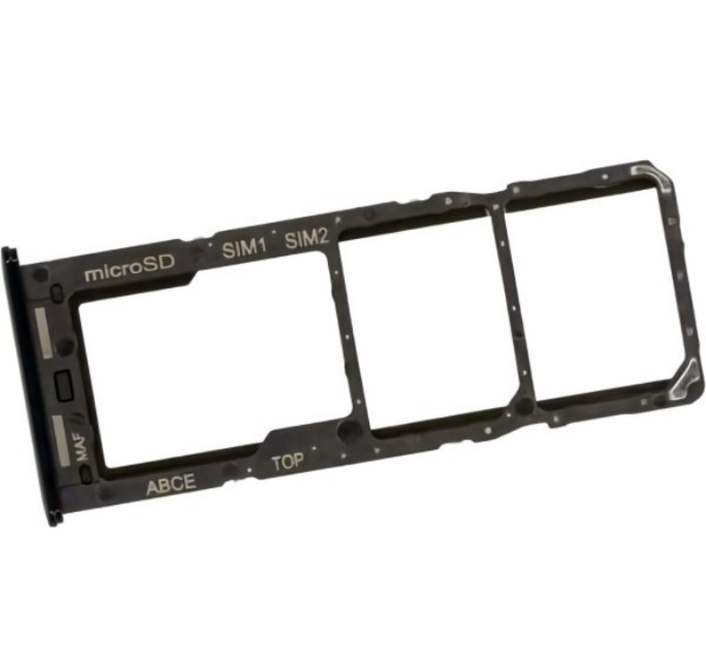 Samsung Galaxy A23 4G SIM-korthållare Dubbel - Svart