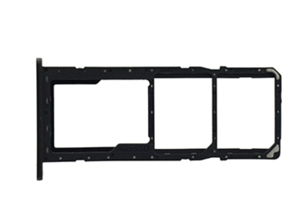 Samsung Galaxy M11 SIM-kortholder dobbelt - Sort