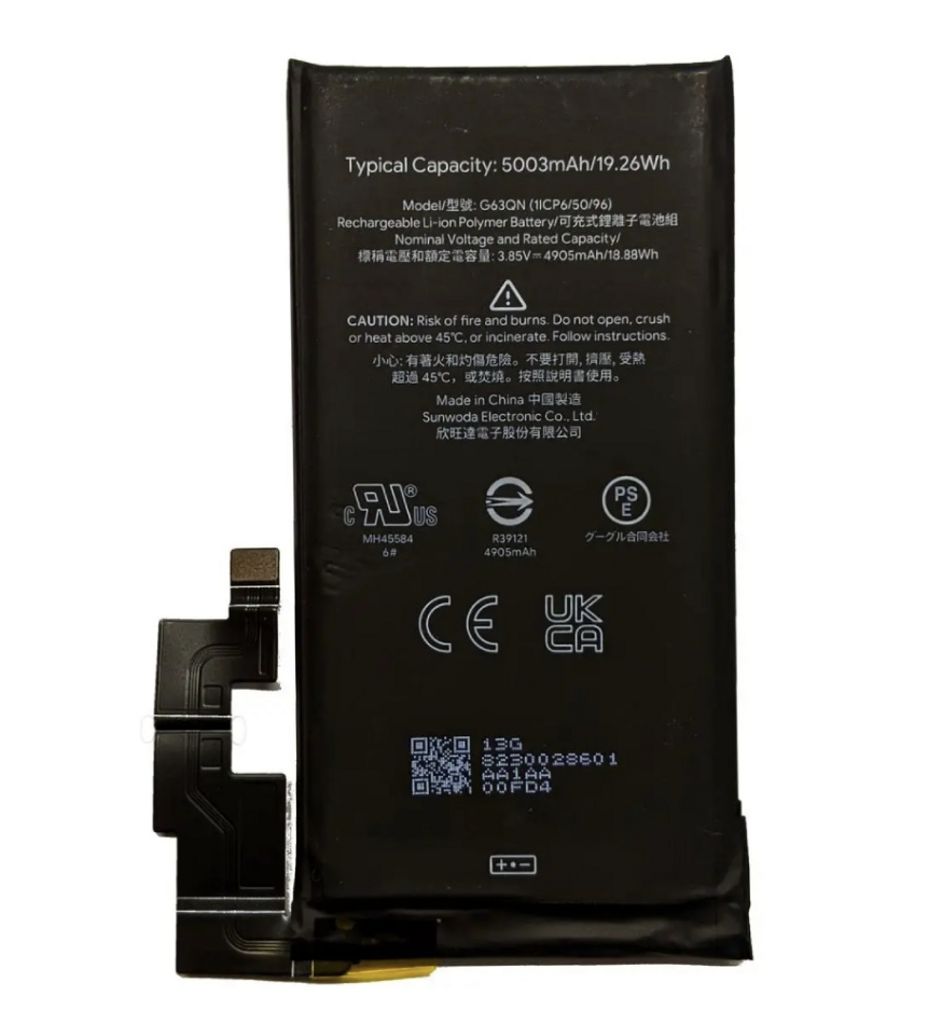 Google Pixel 6 Pro Battery